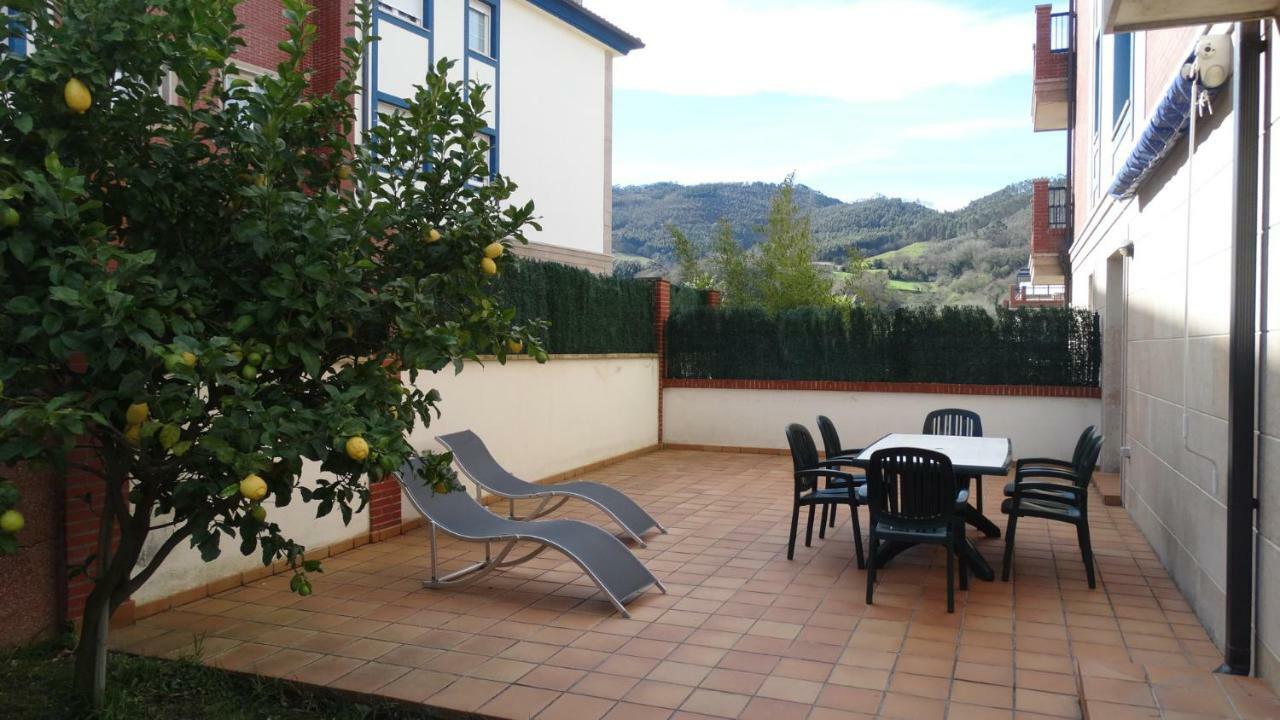Apartamento Con Terraza Y Jardin En באקיו מראה חיצוני תמונה